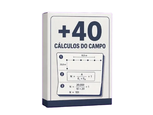 Bônus 2, Guia Visual de 40 Cálculos do Campo